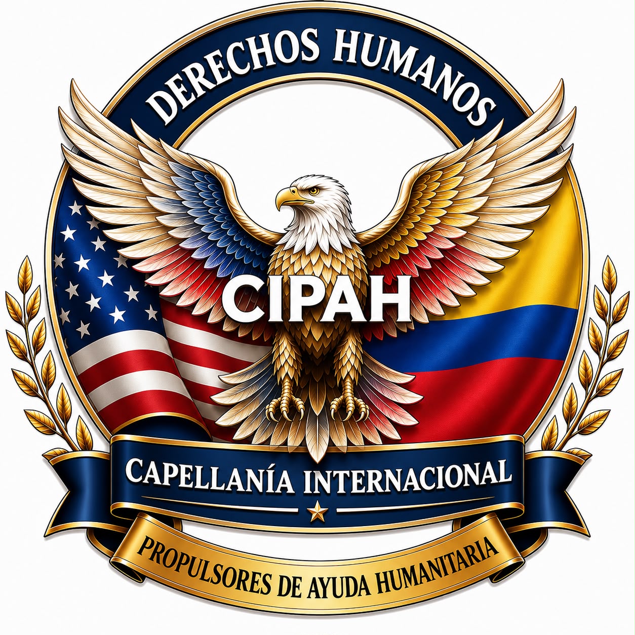 Logo de CIPAH, Capellanía Internacional Propulsores de Ayuda Humanitaria